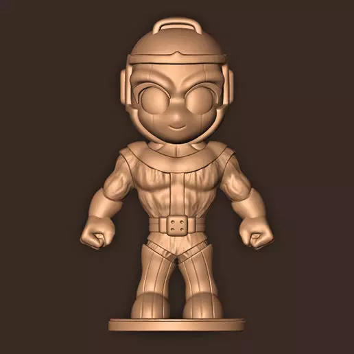 KANG THE CONQUEROR CHIBI 3D print model_0