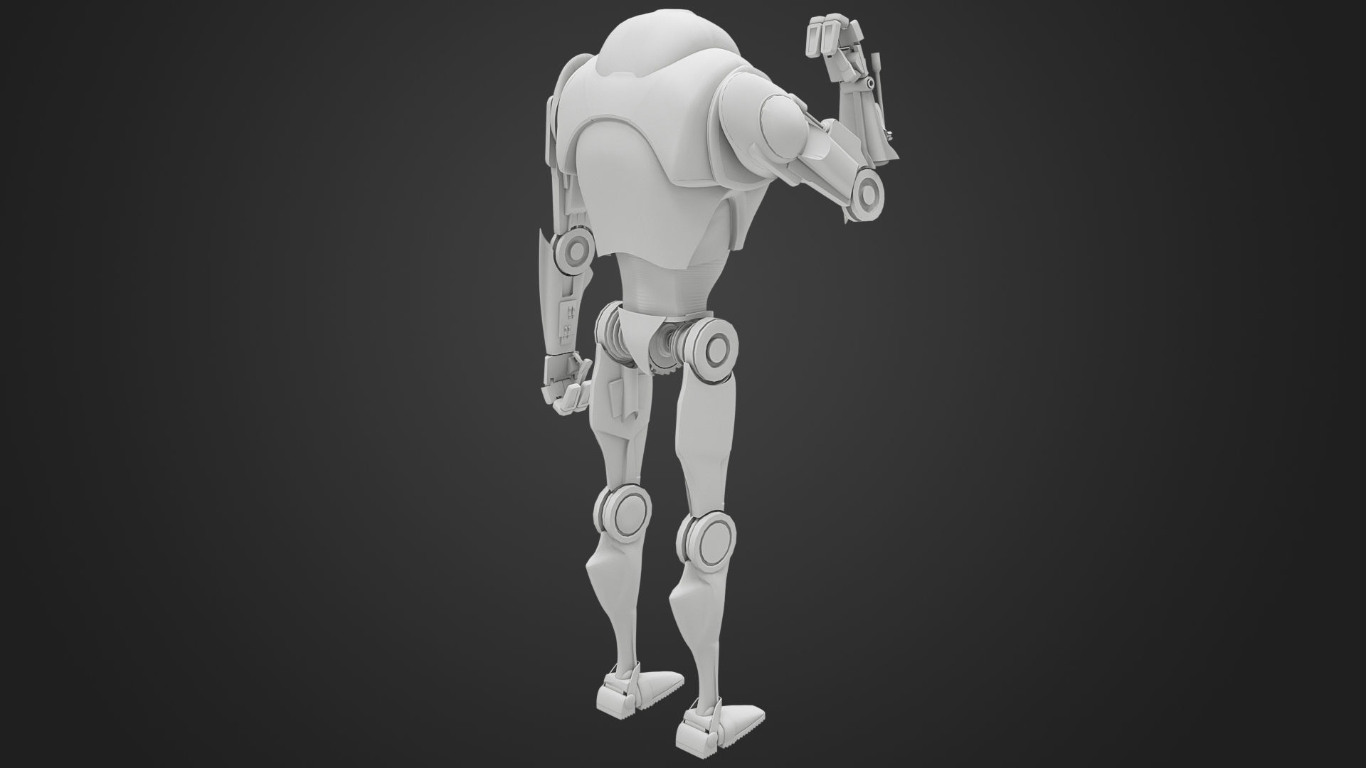 Super Battle Droid 3D model_8
