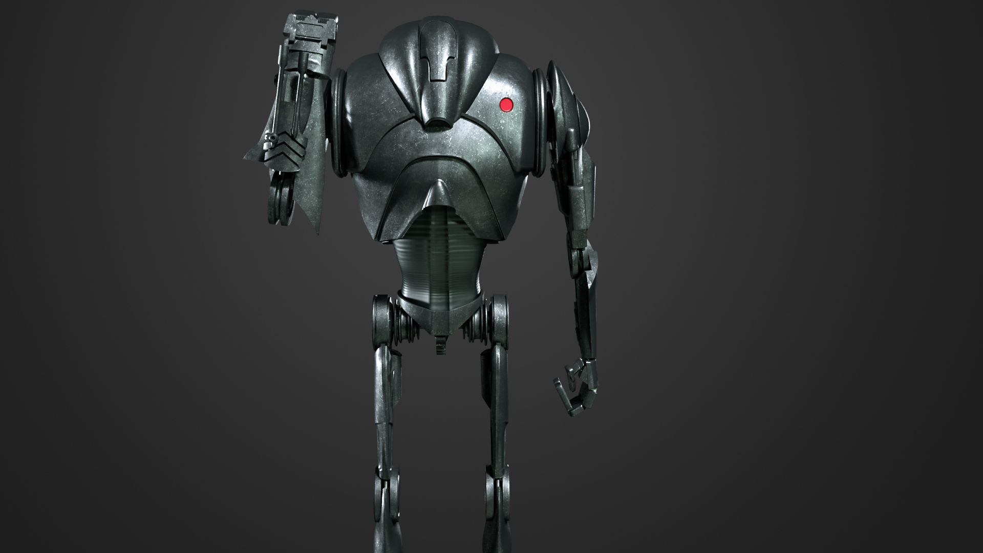 Super Battle Droid 3D model_2