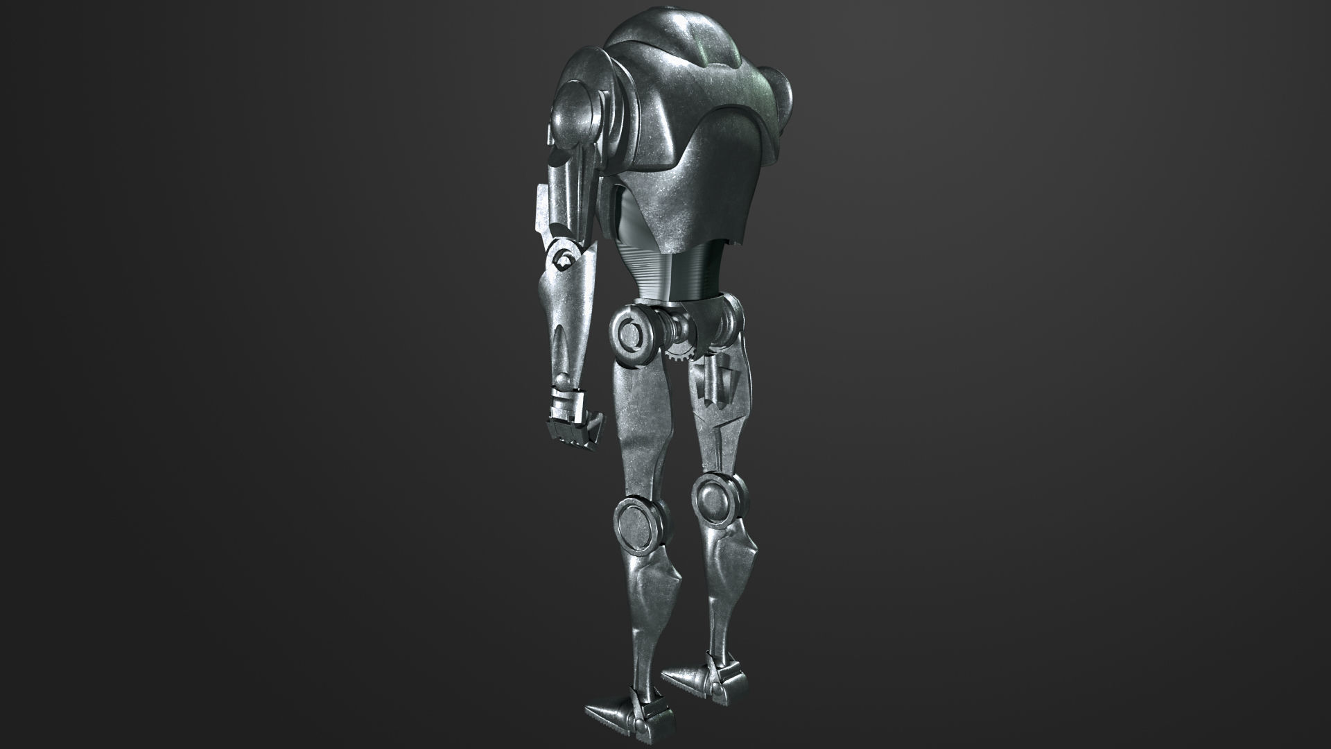 Super Battle Droid 3D model_4