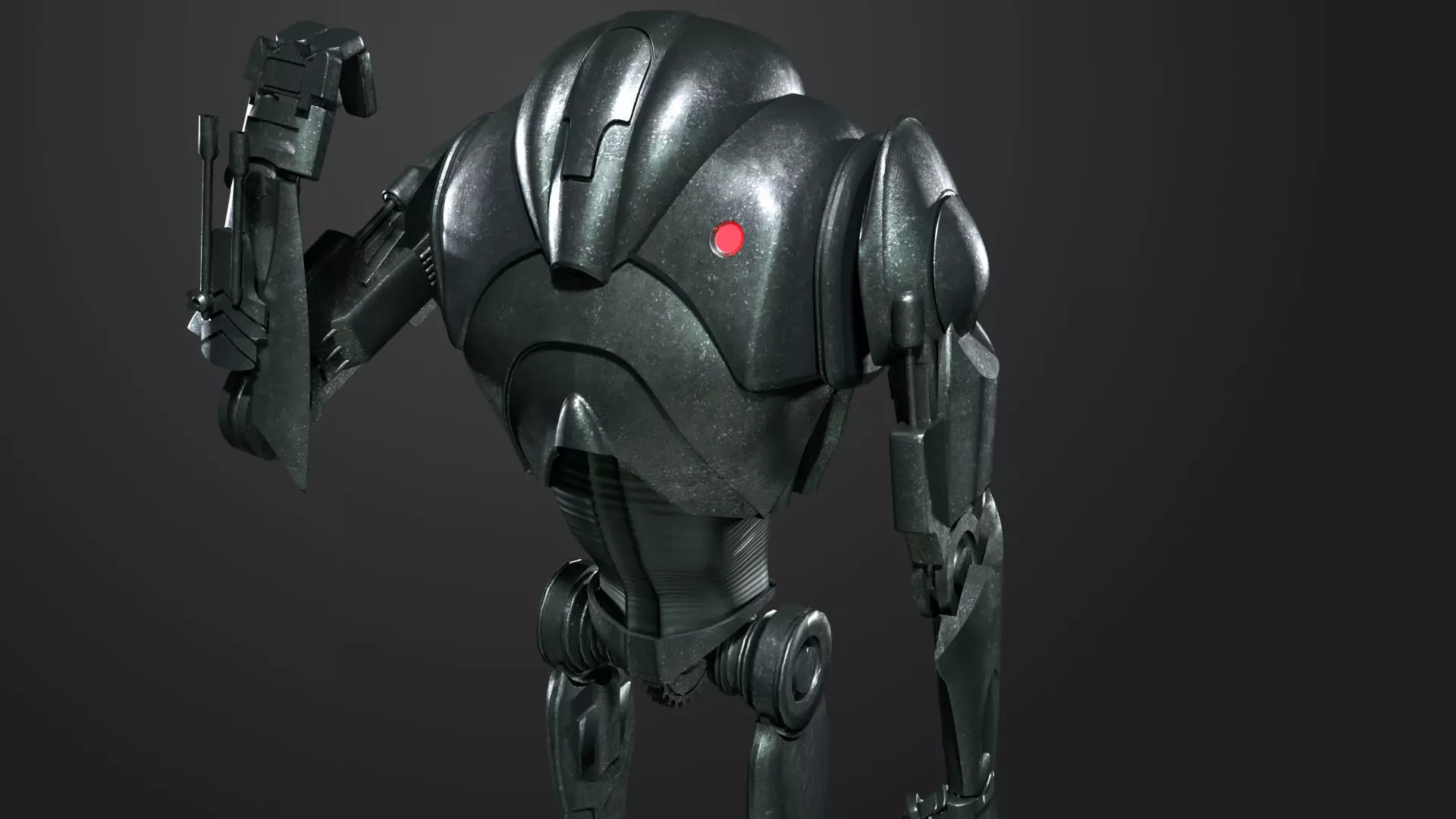 Super Battle Droid 3D model_0