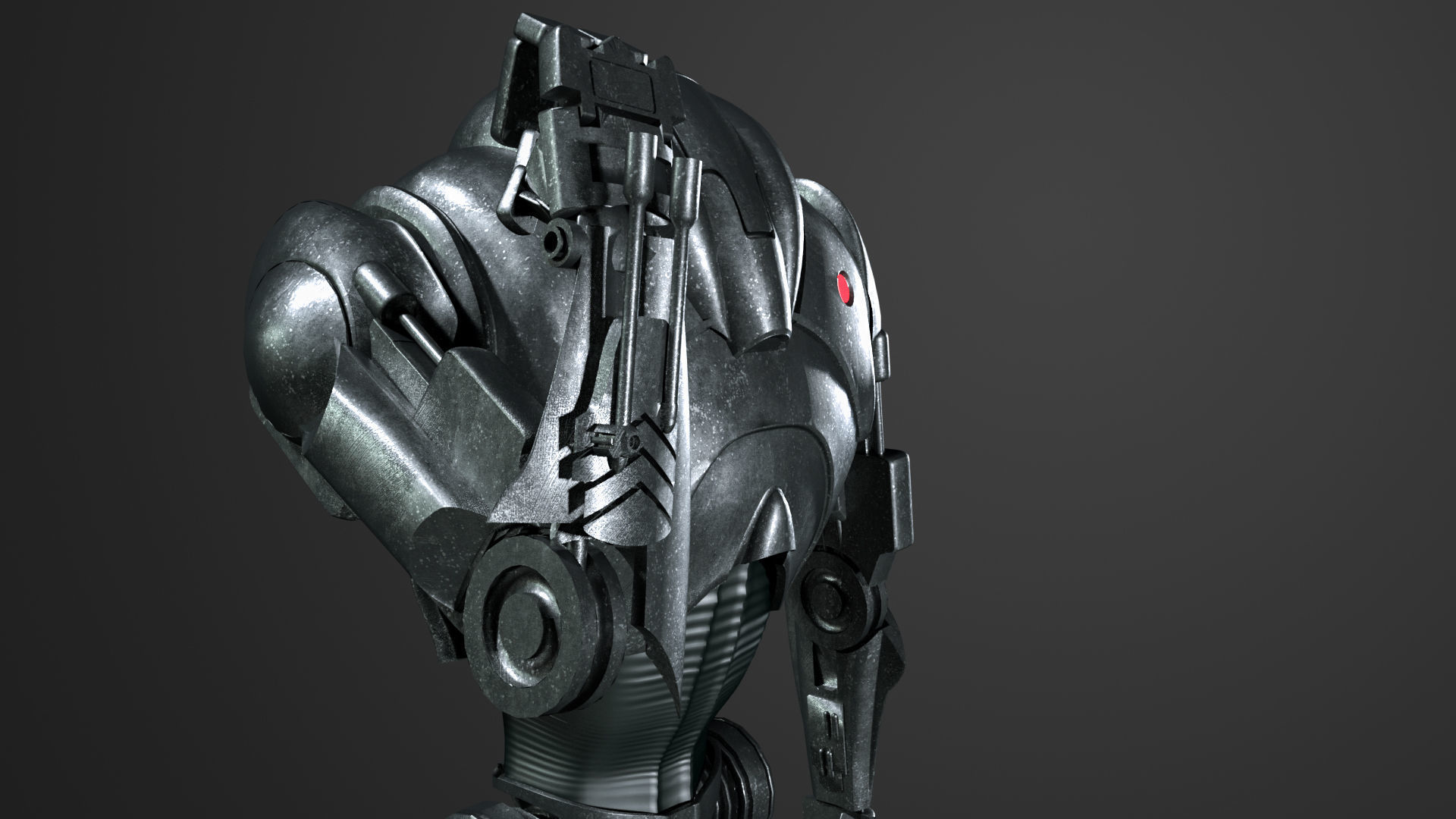 Super Battle Droid 3D model_6