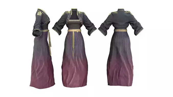 Traditional Japaneese Bolero Outfit