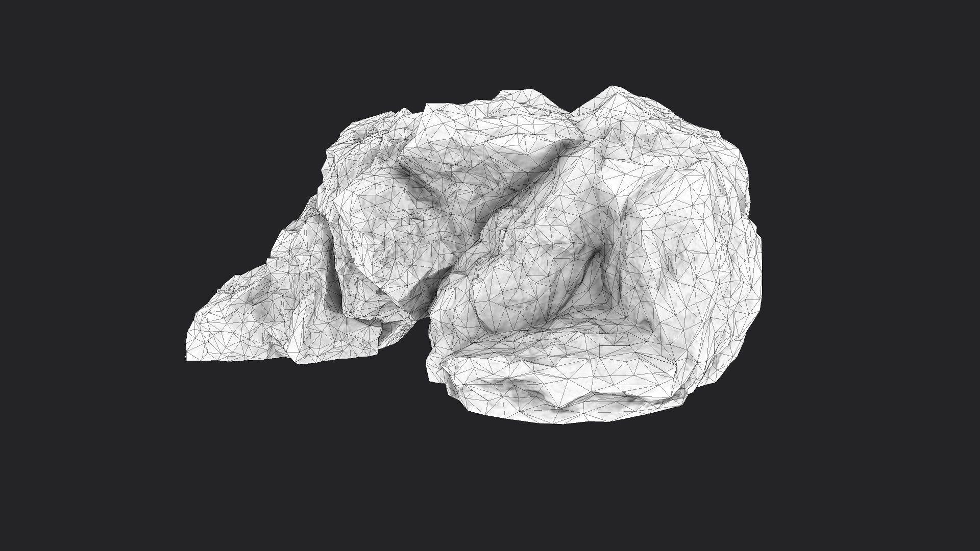 Rock 5-7 Low-poly 3D model_5