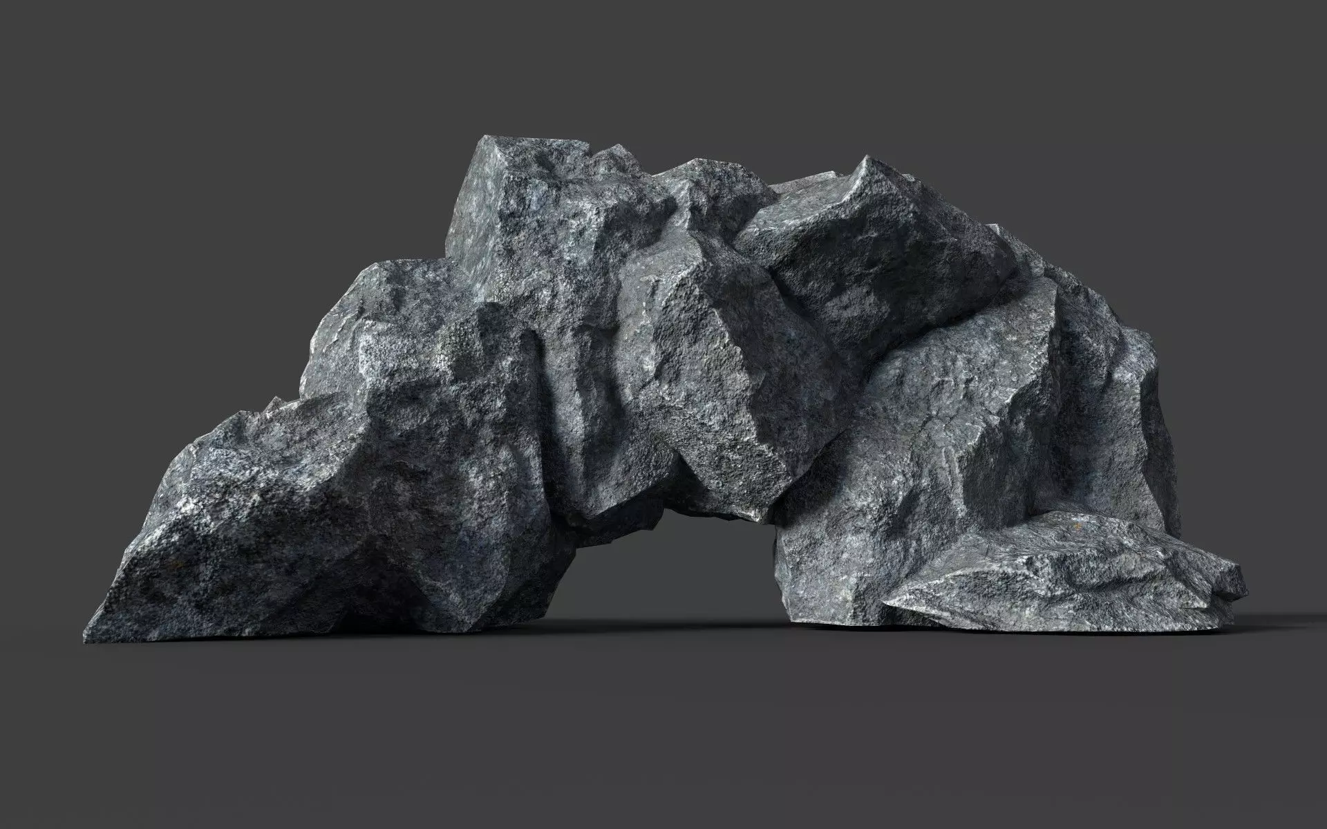 Rock 5-7 Low-poly 3D model_0