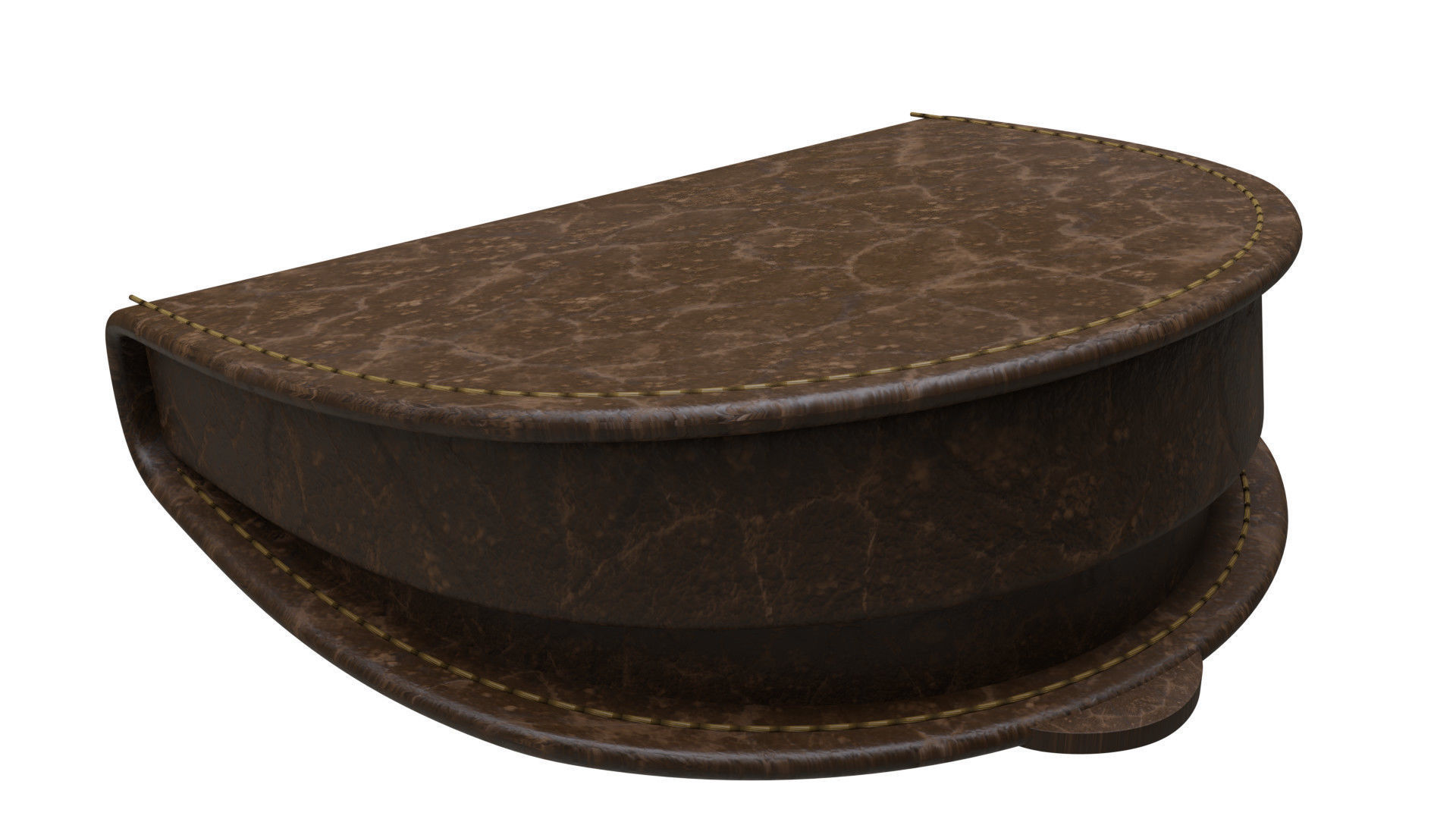 Coin purse - rigged 3D model_4