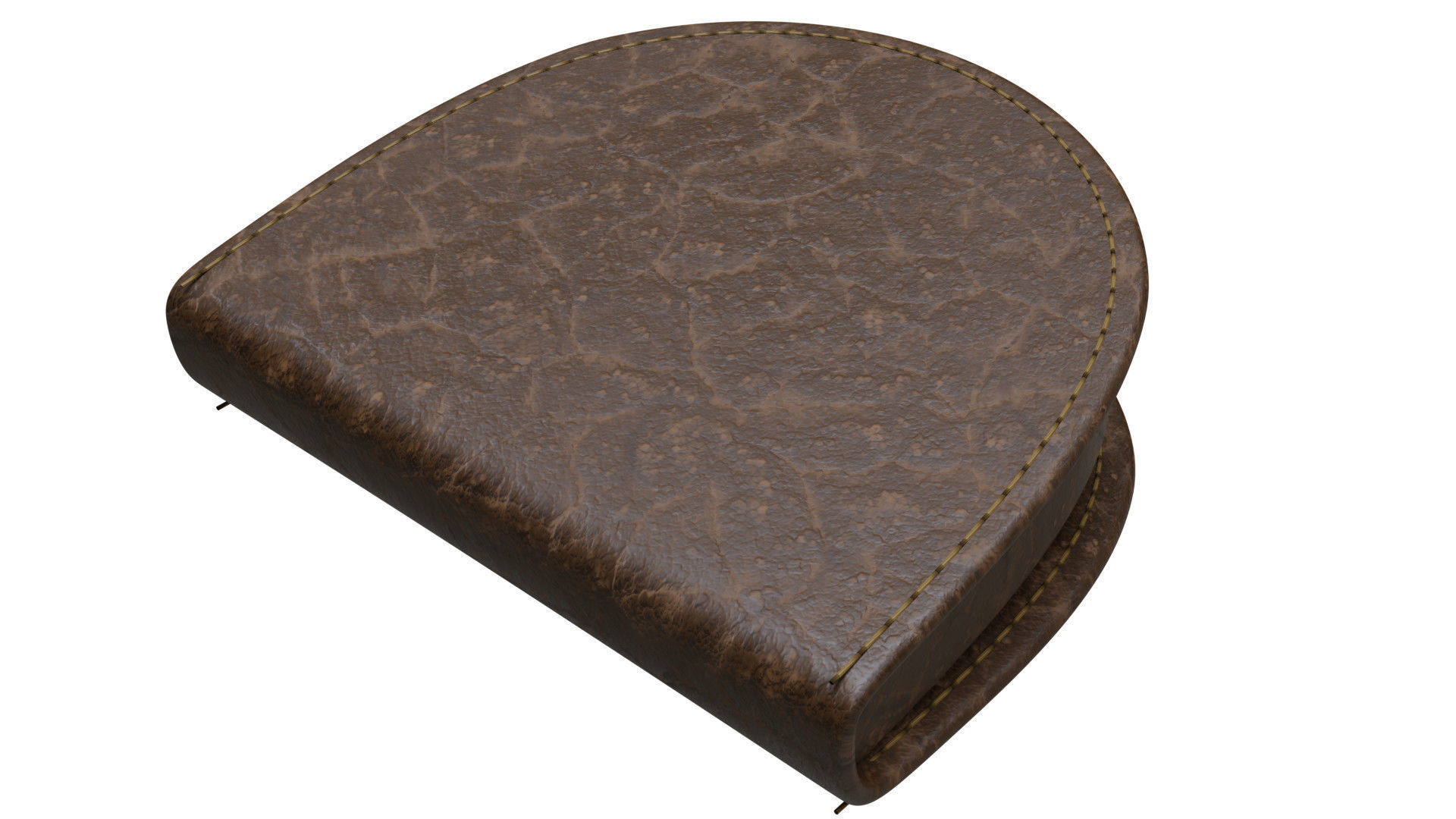 Coin purse - rigged 3D model_5