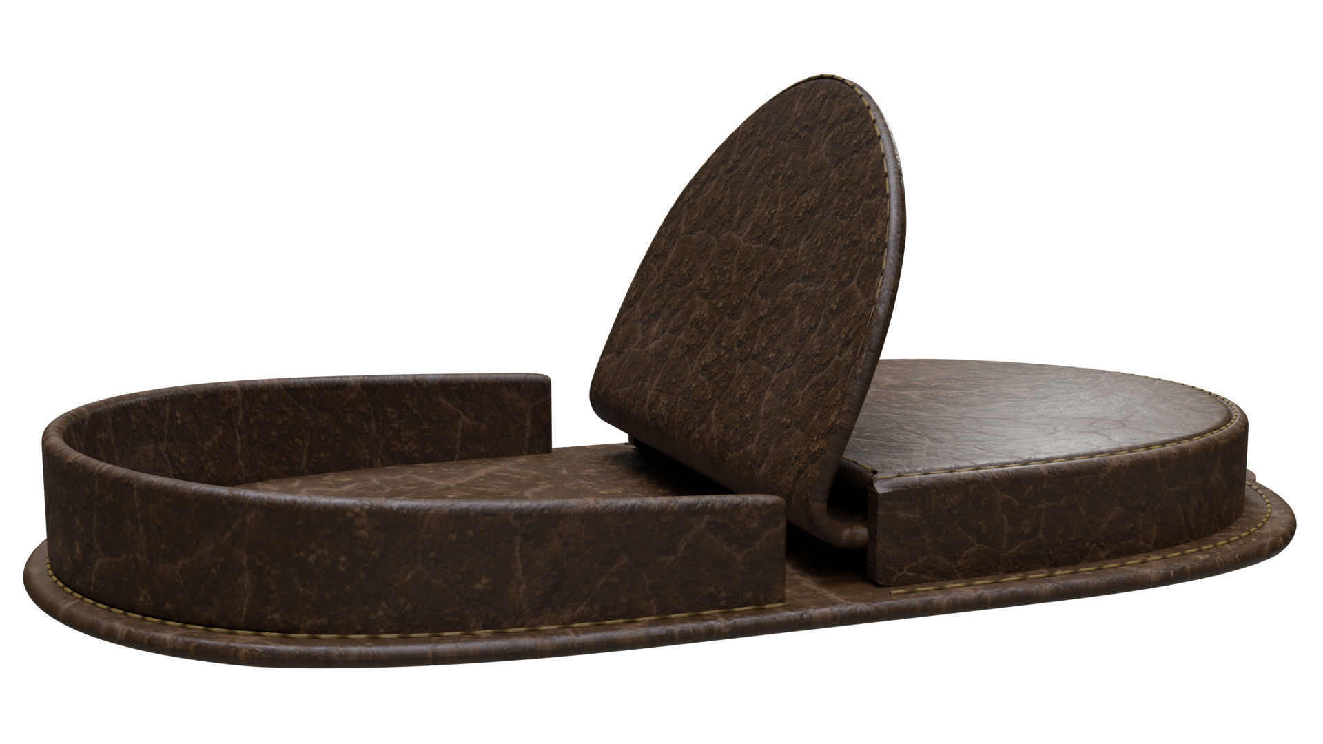 Coin purse - rigged 3D model_8