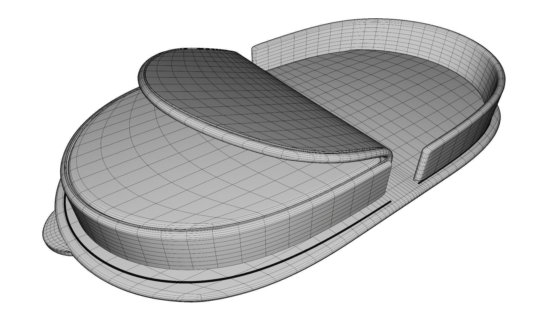 Coin purse - rigged 3D model_13