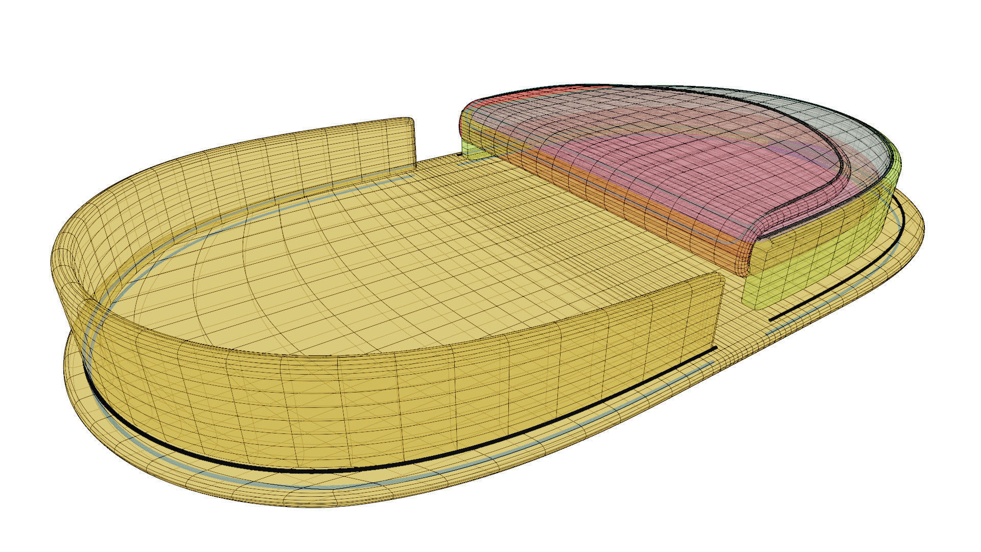 Coin purse - rigged 3D model_17
