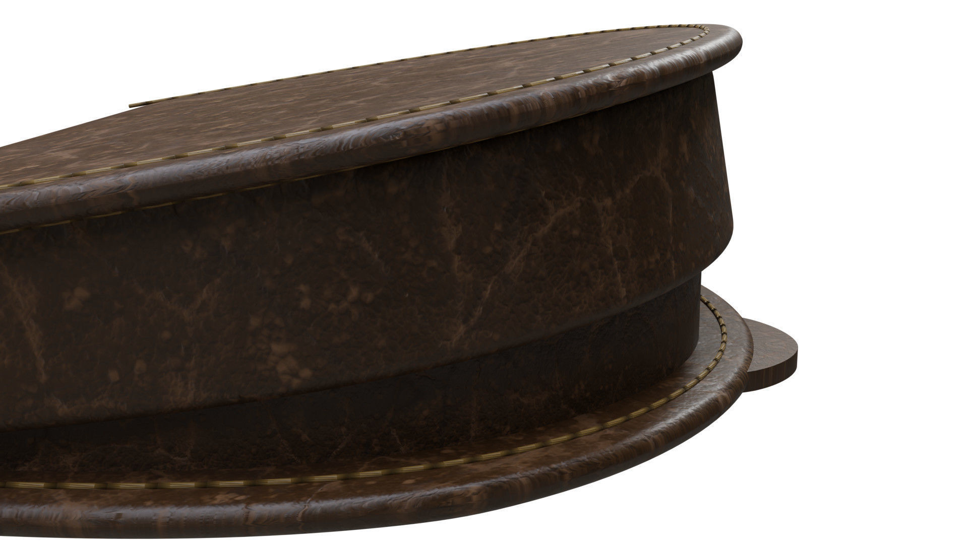 Coin purse - rigged 3D model_7