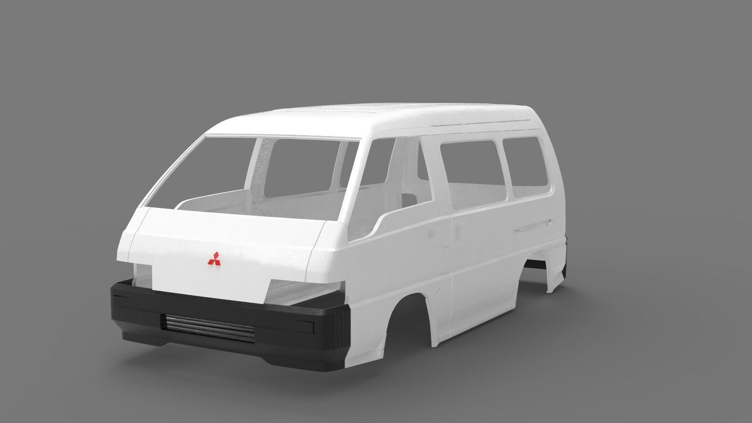 MITSUBISHI L300  HQ GAME MODEL  Low-poly 3D model_8