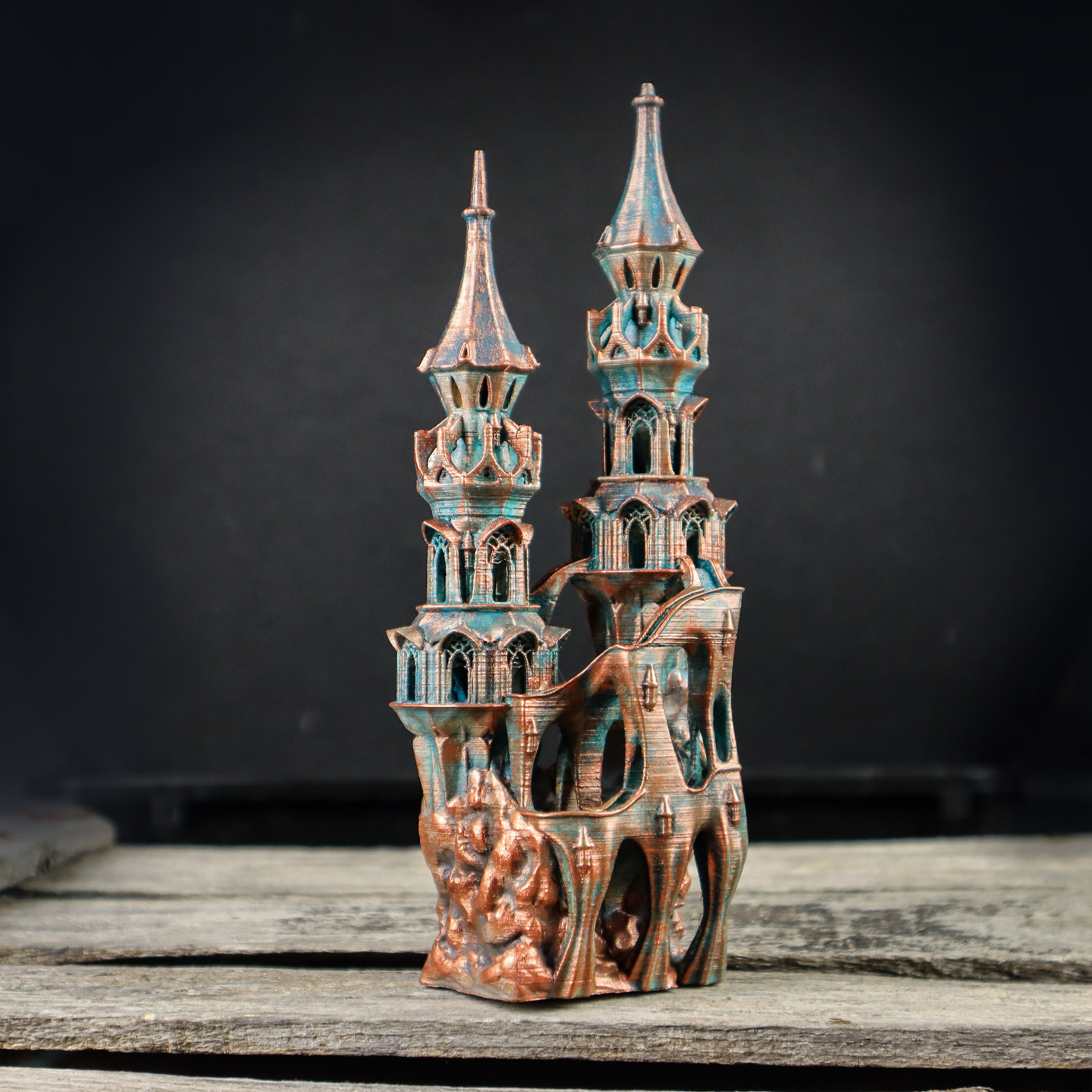 The Bronze City 3D print model_3