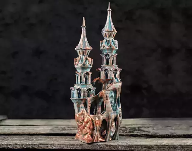 The Bronze City 3D print model