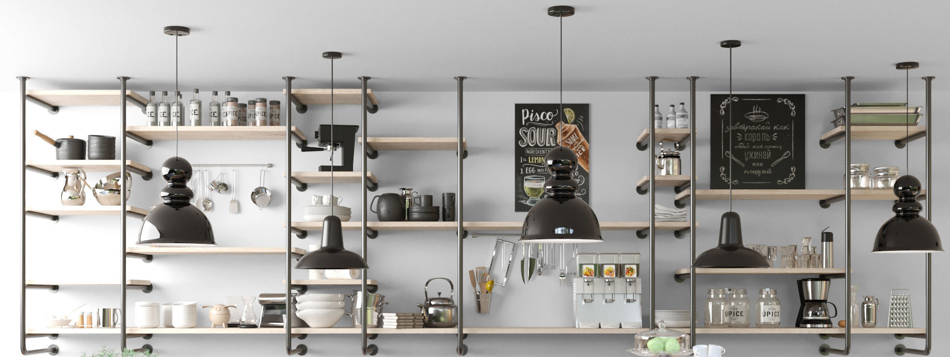Restaurant - coffee shop 2 3D model_3