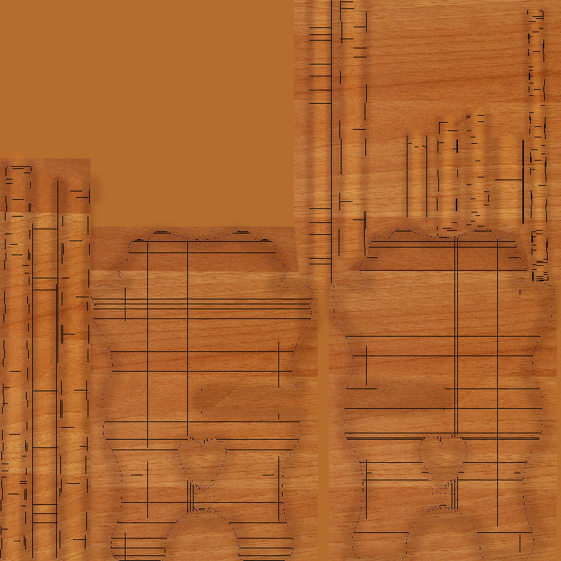 Holy Quran Book With Holder and Prayer Mat Low-poly 3D model_23