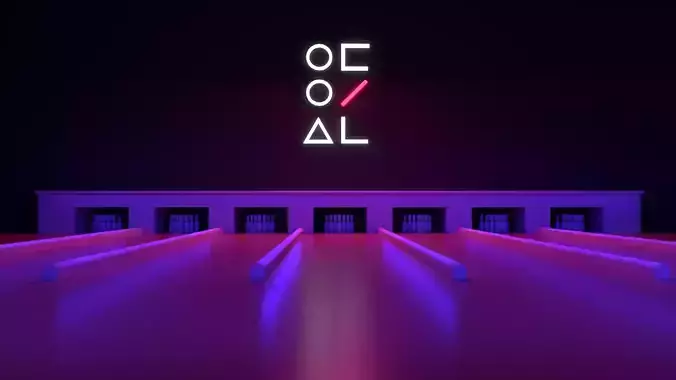 Lowpoly Bowling Set from LOONA Yves