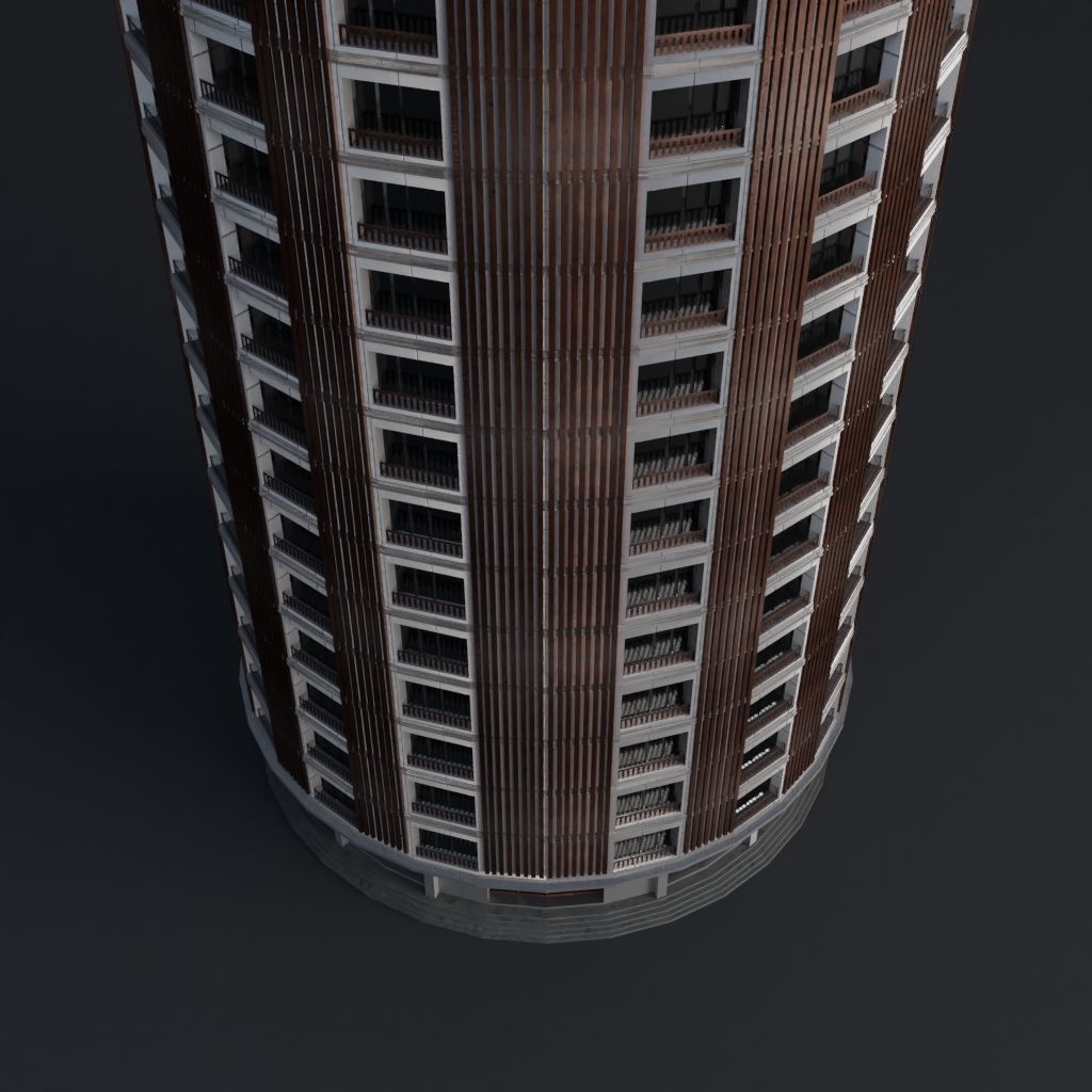 SKYSCRAPER CITY BUILDING PACK 3D Model Collection_104