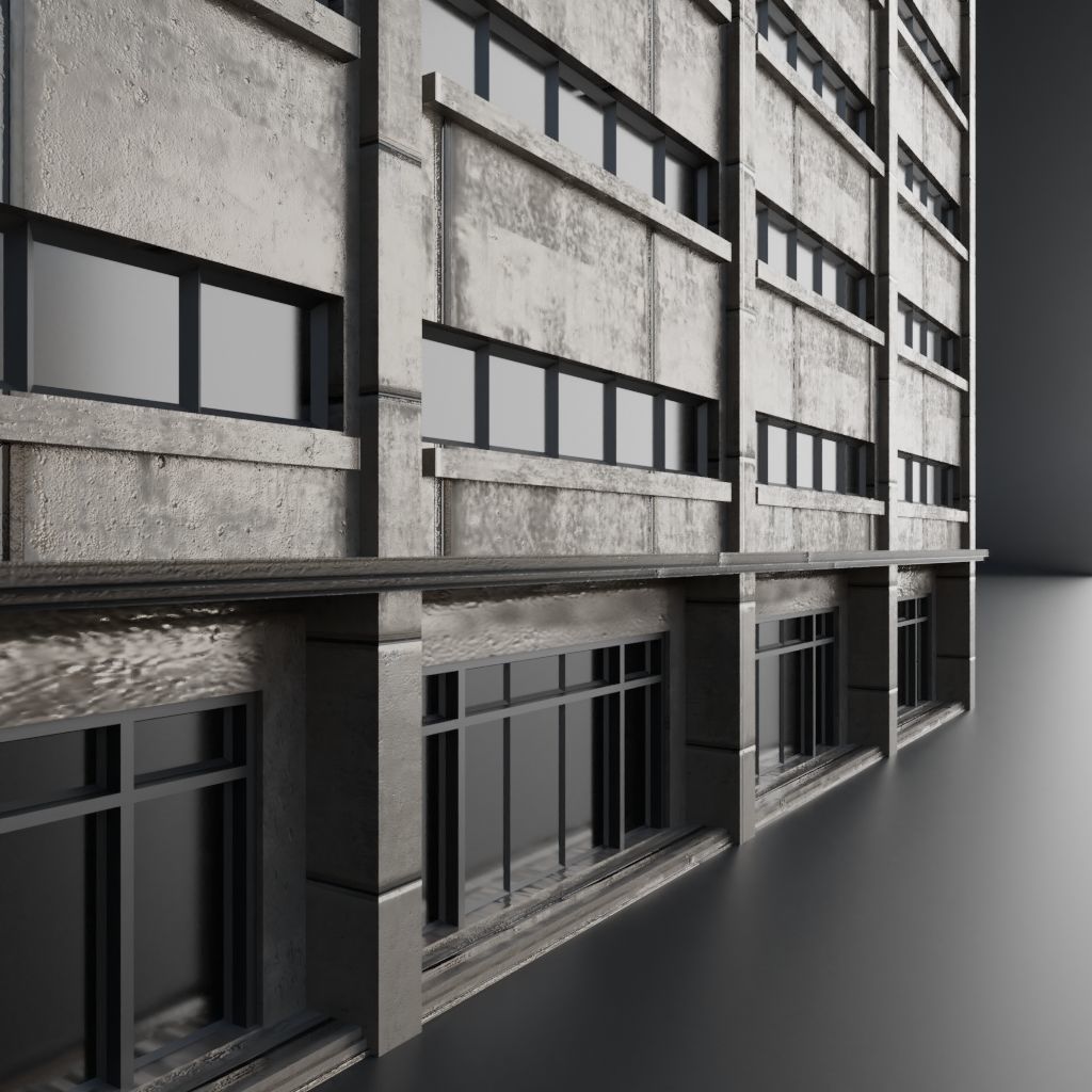 SKYSCRAPER CITY BUILDING PACK 3D Model Collection_94