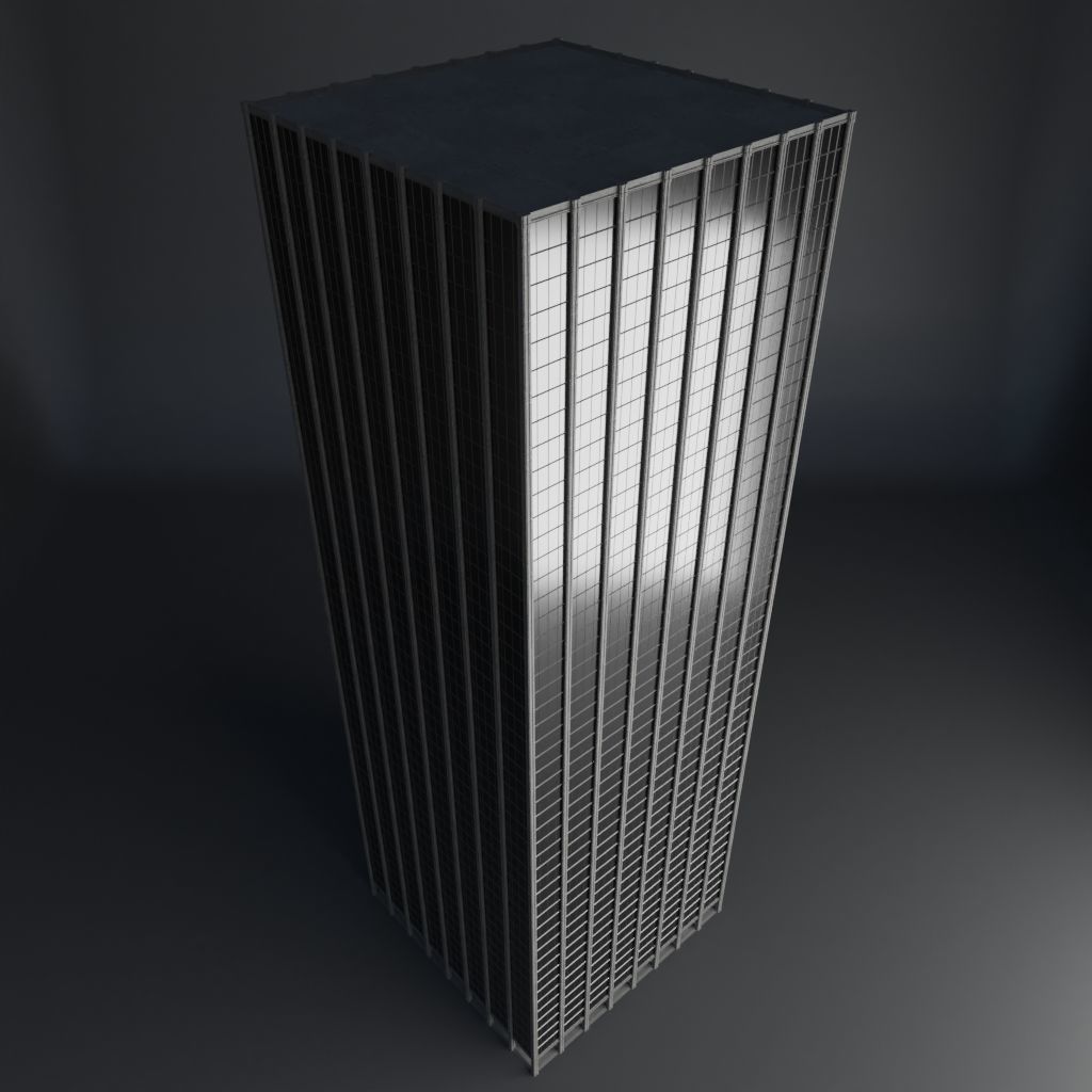 SKYSCRAPER CITY BUILDING PACK 3D Model Collection_77