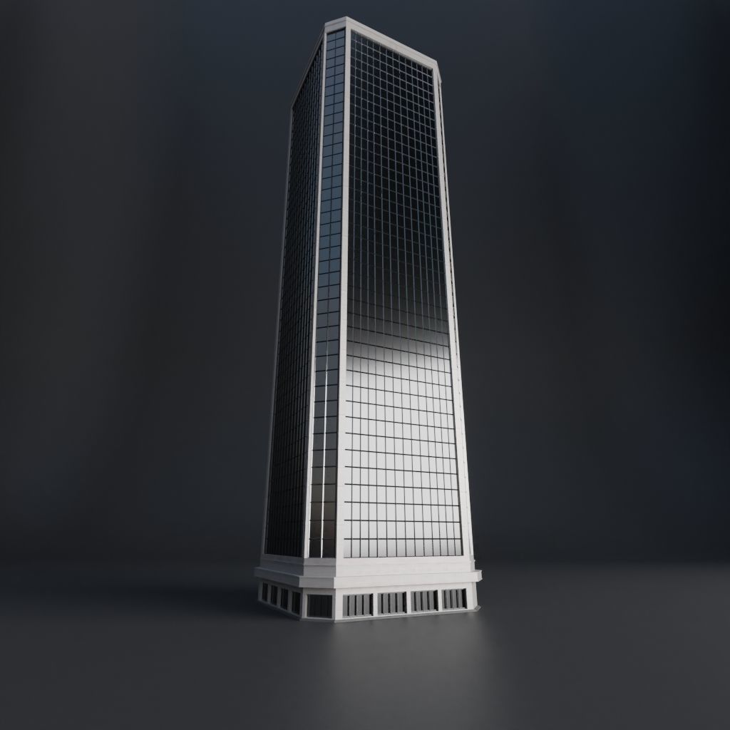 SKYSCRAPER CITY BUILDING PACK 3D Model Collection_53
