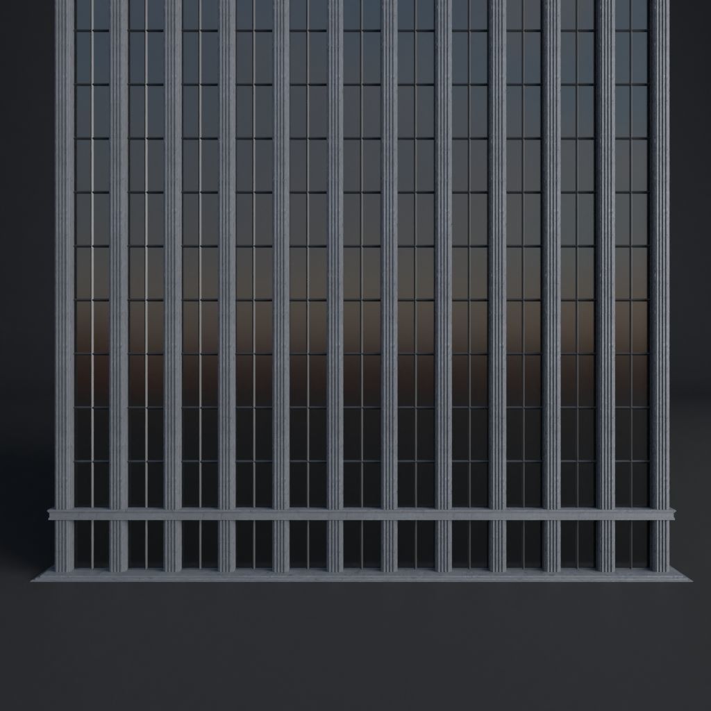 SKYSCRAPER CITY BUILDING PACK 3D Model Collection_75