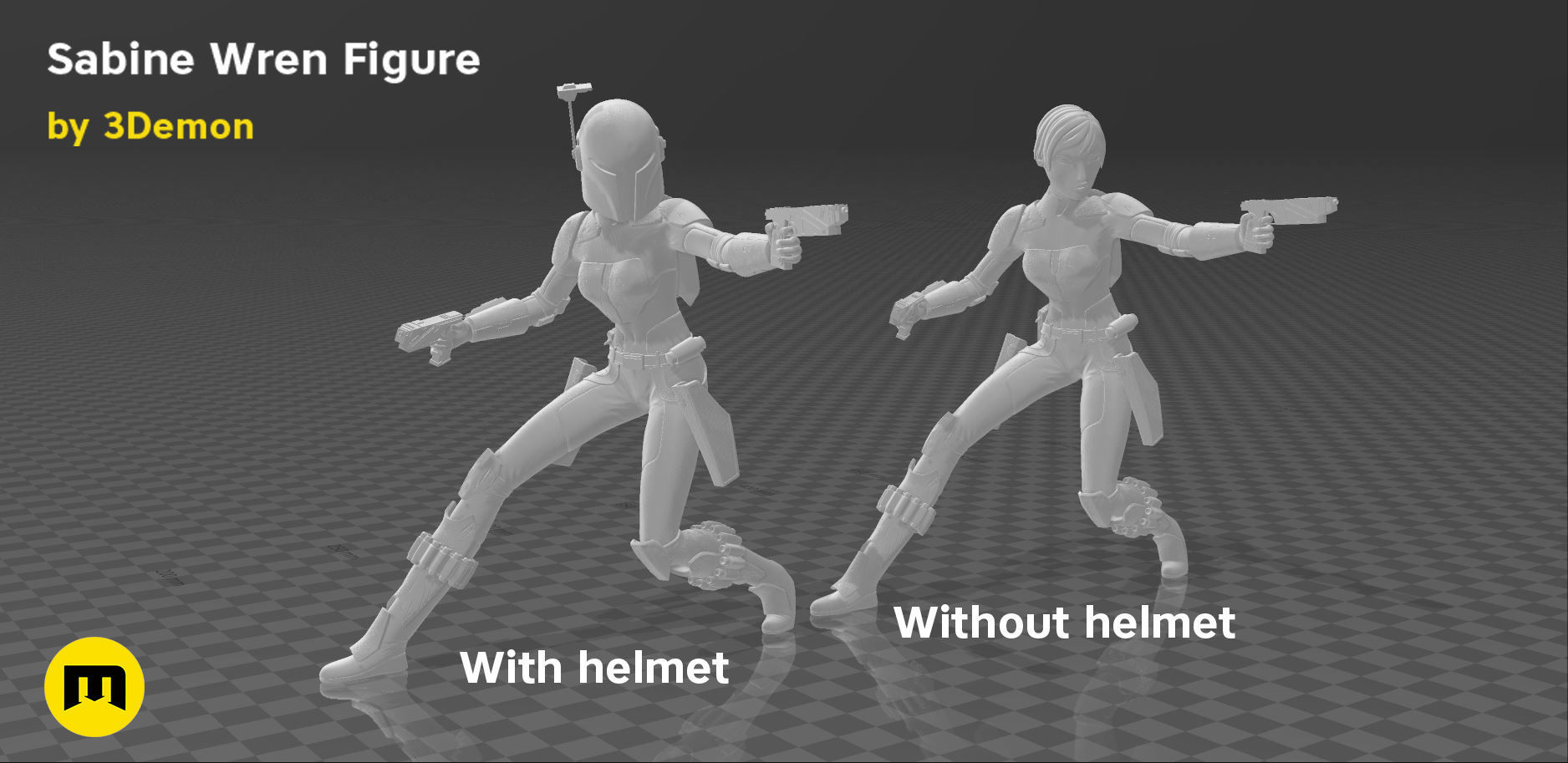 Sabine Wren Figure 3D print model_26