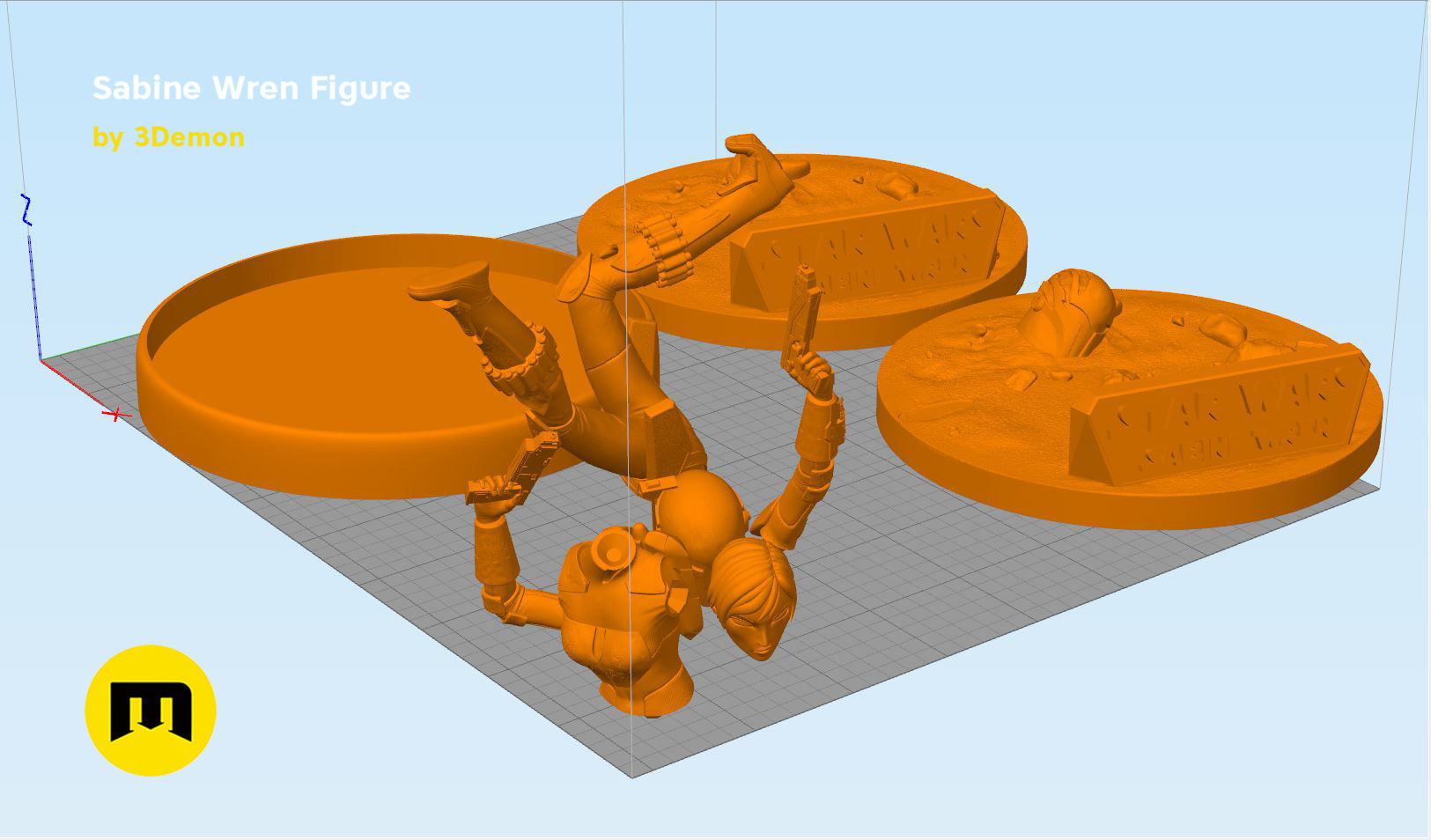 Sabine Wren Figure 3D print model_28