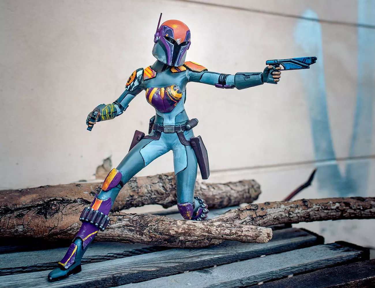 Sabine Wren Figure 3D print model_0