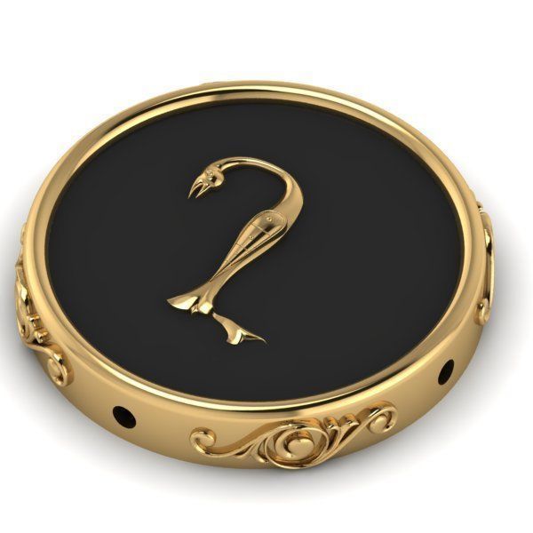 Pendant trchnagir X 3D print model_8