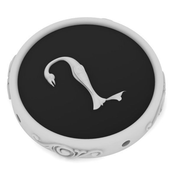 Pendant trchnagir X 3D print model_7