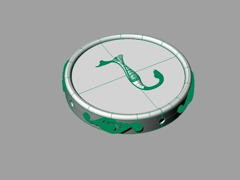 Pendant trchnagir X 3D print model_14