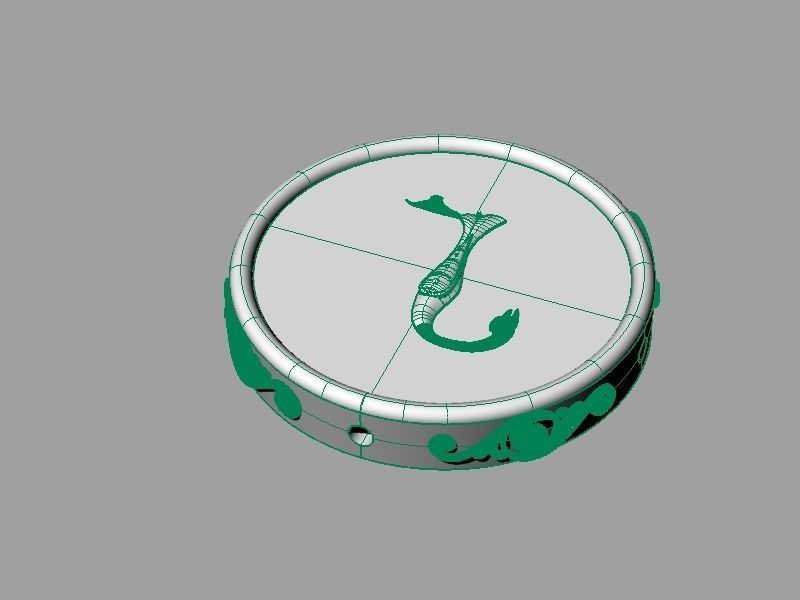 Pendant trchnagir X 3D print model_13