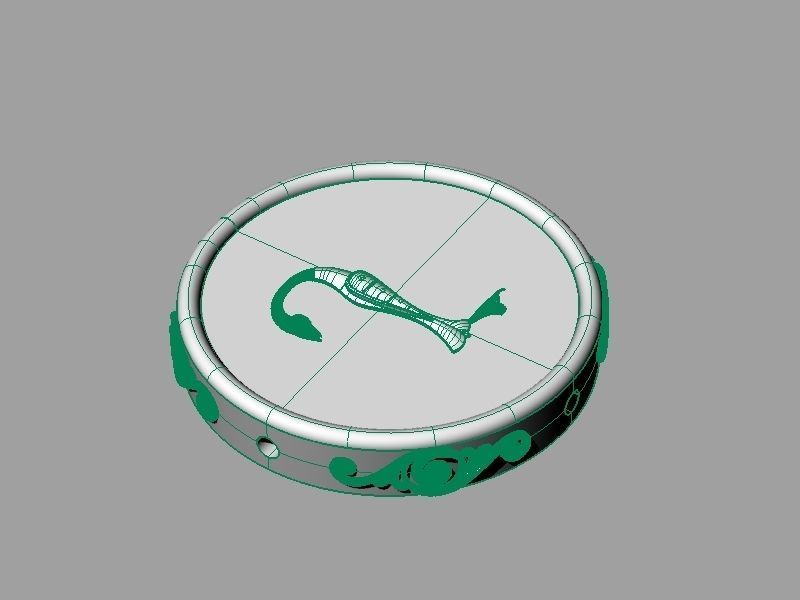 Pendant trchnagir X 3D print model_18