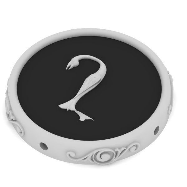 Pendant trchnagir X 3D print model_11