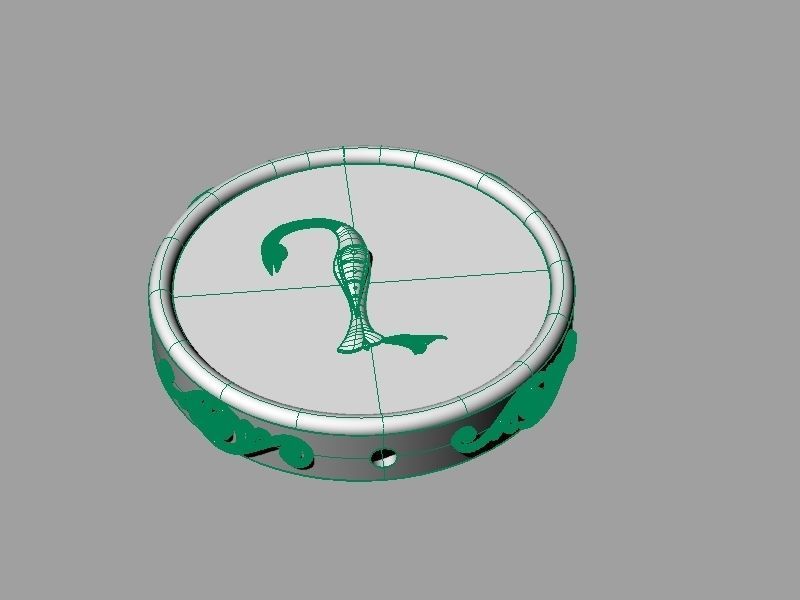 Pendant trchnagir X 3D print model_17