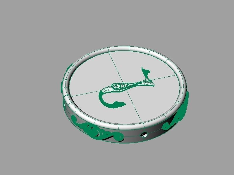 Pendant trchnagir X 3D print model_12