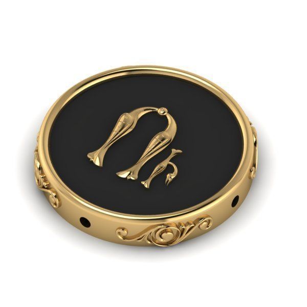 Pendant trchnagir U 3D print model_8