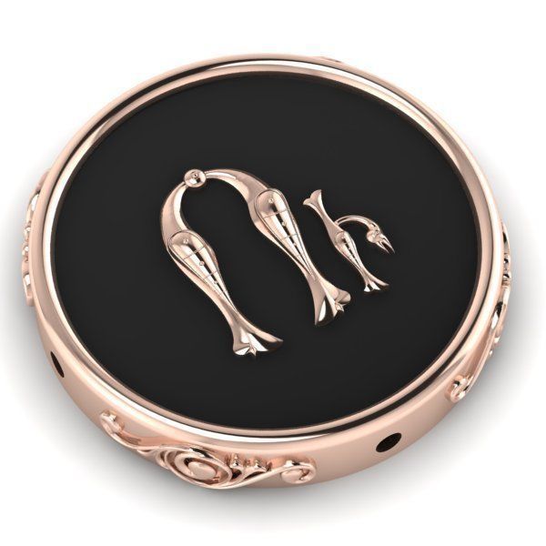 Pendant trchnagir U 3D print model_6