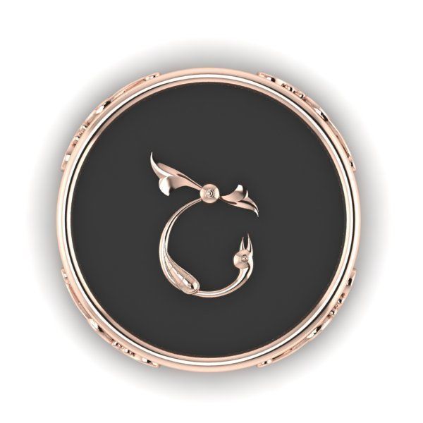 Pendant trchnagir Sh 3D print model_2