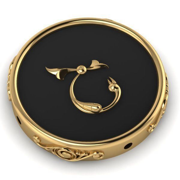 Pendant trchnagir Sh 3D print model_4