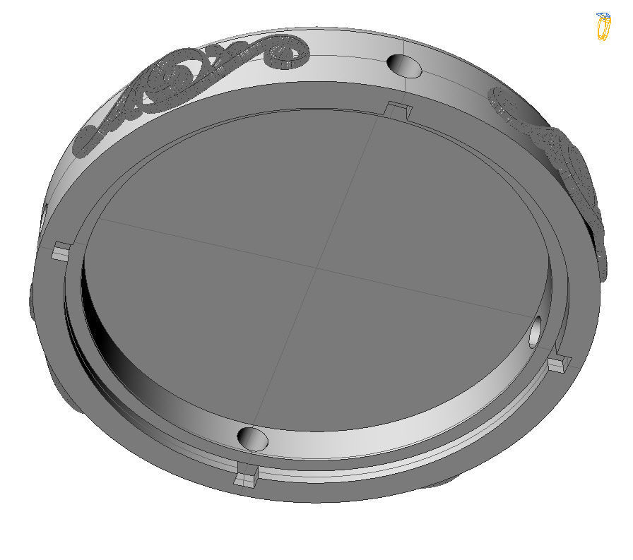 Pendant trchnagir Rh 3D print model_20