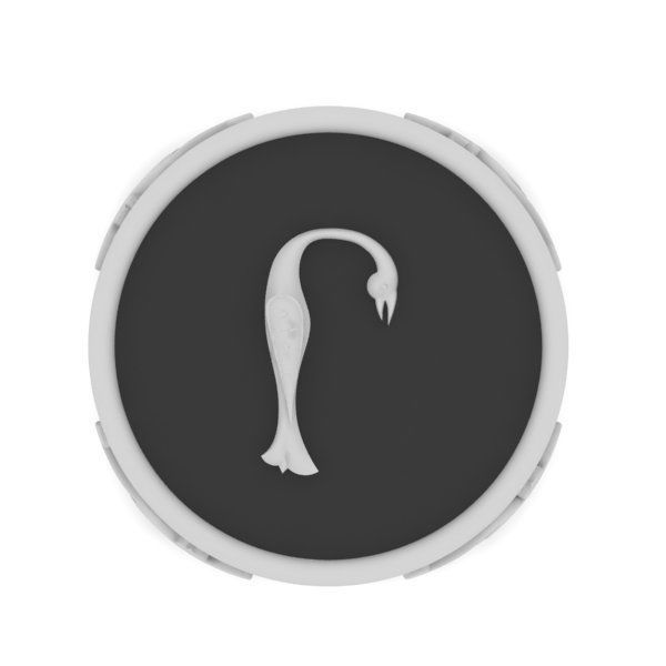 Pendant trchnagir Rh 3D print model_3