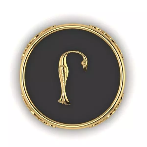 Pendant trchnagir Rh 3D print model_0