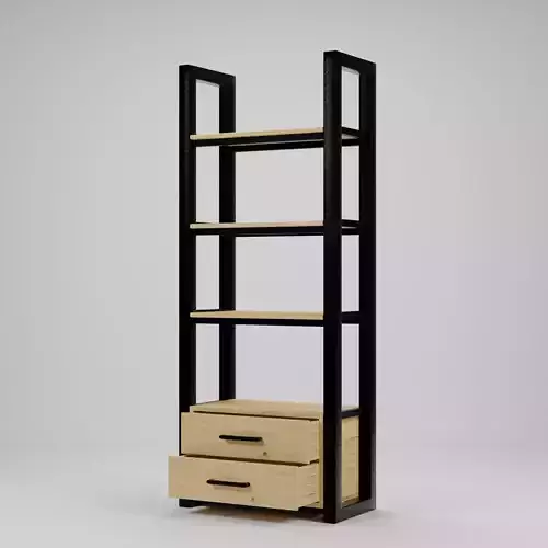 Rack Cabinet with Drawers 