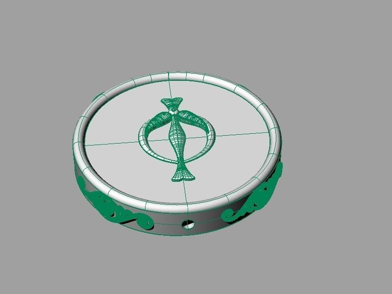 Pendant trchnagir Ph 3D print model_17