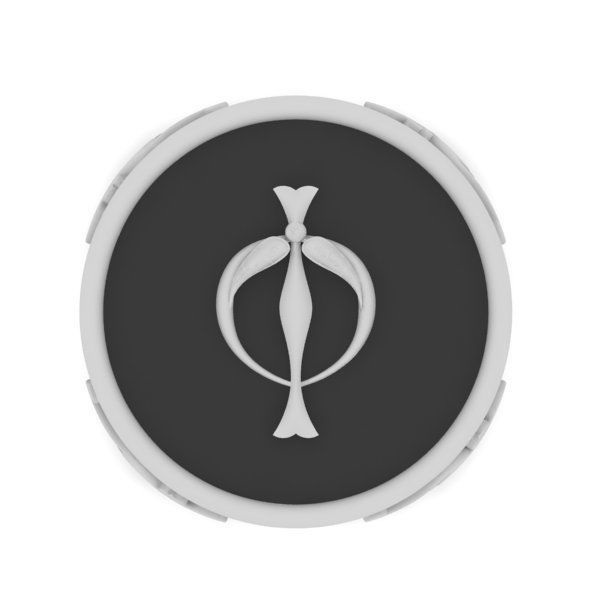 Pendant trchnagir Ph 3D print model_3