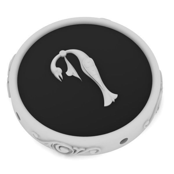 Pendant trchnagir P 3D print model_7