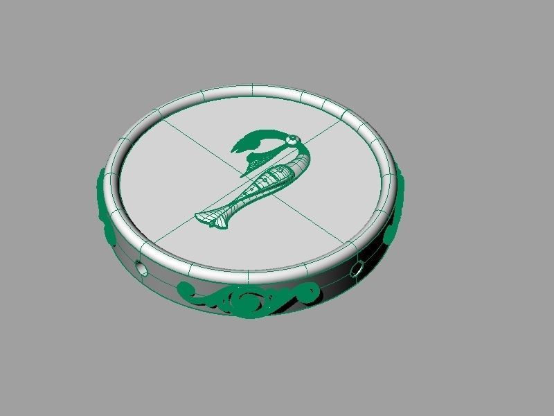 Pendant trchnagir P 3D print model_16