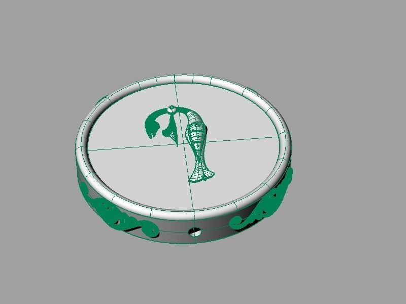 Pendant trchnagir P 3D print model_17